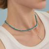 LUNNE Silver 925 Breeze Turquoise Point Necklace #LSN71