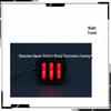 LED Rear Tail Light for Harley Dyna, Road King, Fat Boy - Eagle Claw Design with Turn Signal and Brake Light