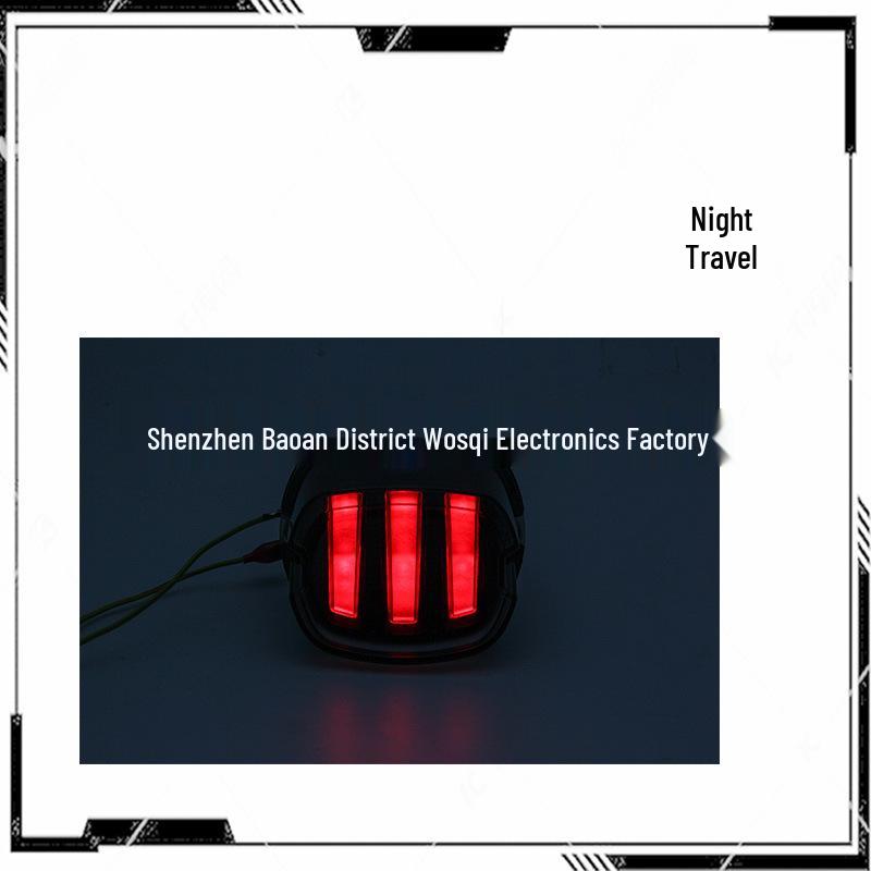 LED Rear Tail Light for Harley Dyna, Road King, Fat Boy - Eagle Claw Design with Turn Signal and Brake Light
