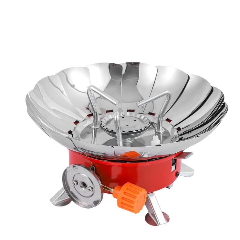 Portable Windproof Lotus Head Camping Stove