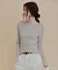 Teuwi Asymmetrical Ribbed Knit