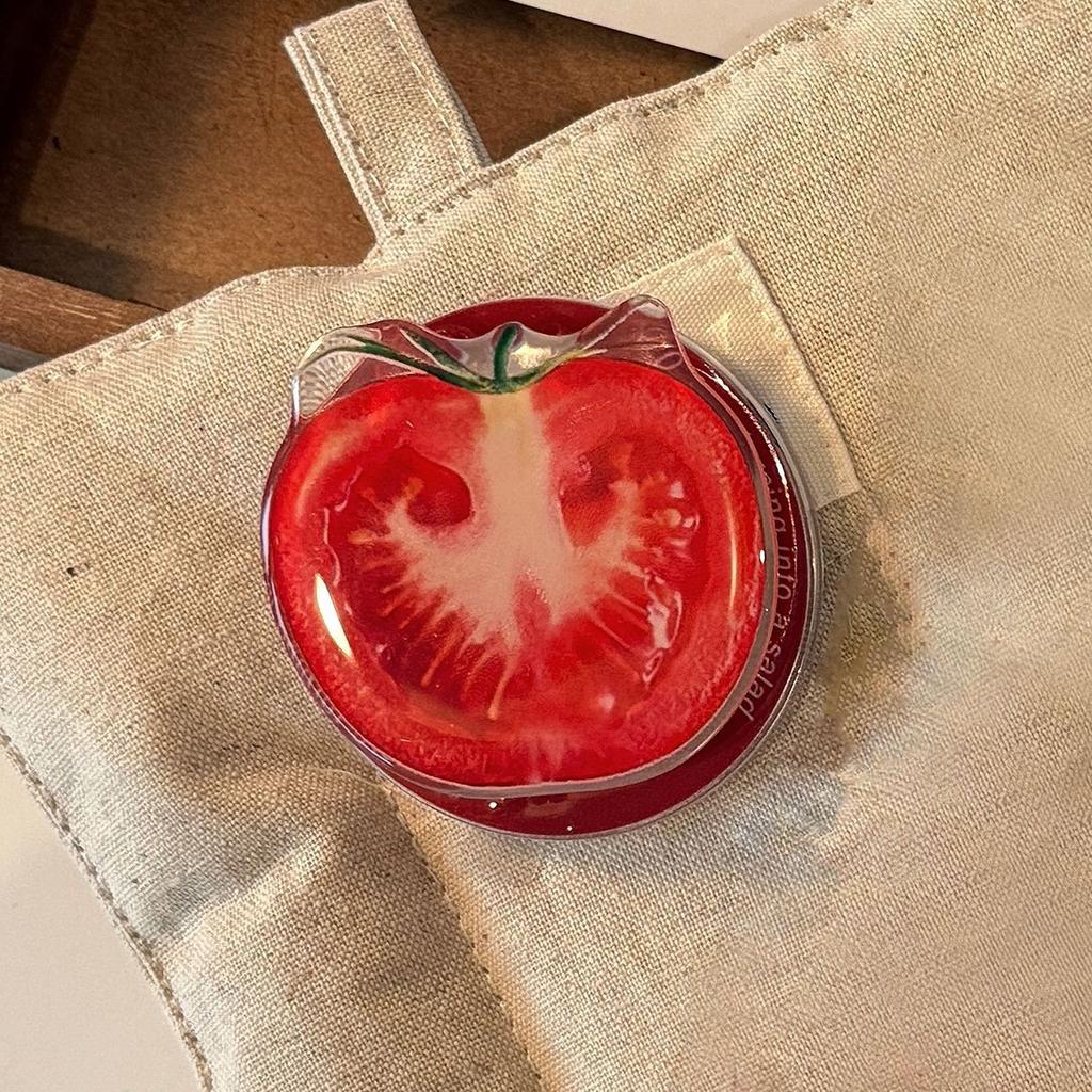 Vegetable salad holder Magnetic suction iPhone17promax mobile phone case Apple 14 for 13 Premium 15 Transparent 11