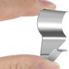 Vinyl Siding Hooks Heavy Duty S-shaped Hooks Non-Hole Stainless Steel Holiday Decoration Hangers for Halloween Christmas Lights Wreaths Flags