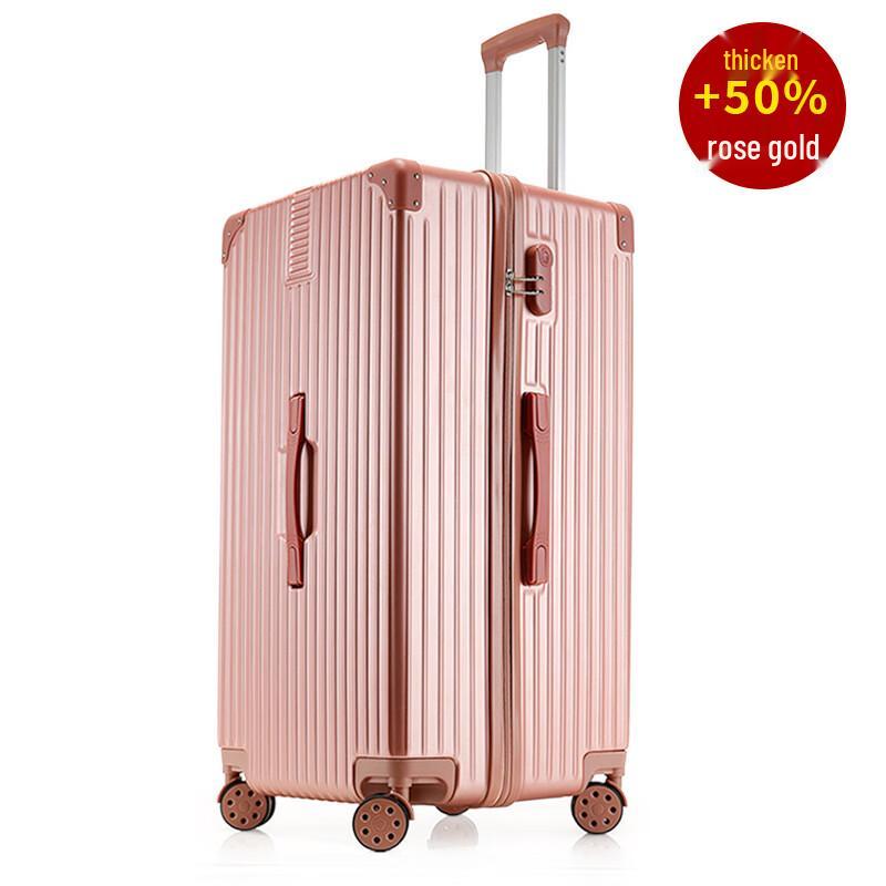 

Vintage Retro Spinner Luggage Suitcase 60 inch