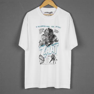 Zaat TShirt Blood Waters of Dr Z 70S SiFi Cult B Movie Squirm Bride of the Monster Cotton Unisexs Loose Short Sleeves Shirt