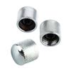 3Pcs Silver Electric Bass Volume Knob Electric Guitar Volume Tuning Potentiometer Control Knob