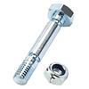 Practical Snow Blower Shear Bolt and Nut Set Model 707555 Metal Construction Replacement Nut Suitable for Winter Use