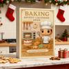 Vánoční pečení Adventní kalendář 24denní odpočítávání Sezónní kalendář očekávání Domácí dekorace Autodoplněk