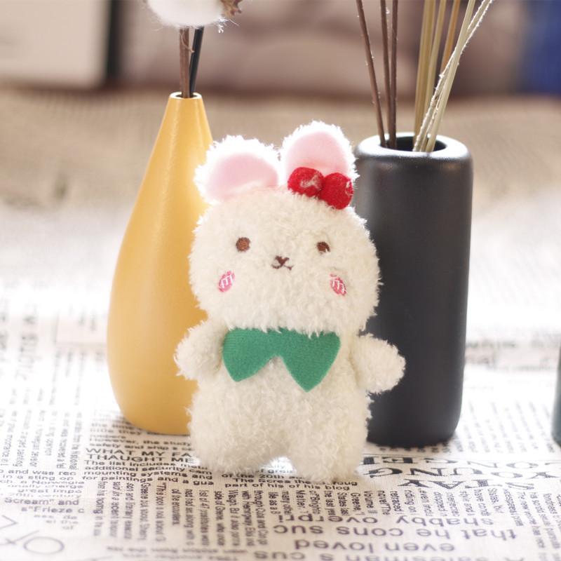 Cartoon Cute Small Bear Plush Toy With Pp Cotton Filling For Backpack Accessories