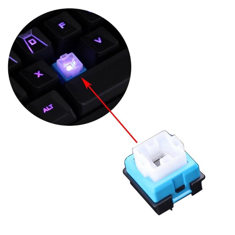 4Pcs Original B3K-T13L Switches Axises for G910 G810 G310 G413 G512 G513 GPro Axises Keyboard Switches 70 Millions Lifetime
