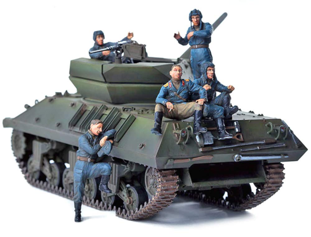 Academy 1/35 Soviet M-10 Tank Destroyer Lend-Lease Plastic Model Kit 13521
