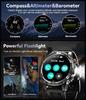 2026 New Adult Outdoor GPS Sport Smart Watch Altimeter Barometer 10ATM Waterproof 580mAh Battery Bluetooth Call Men AMOLED Smartwatch