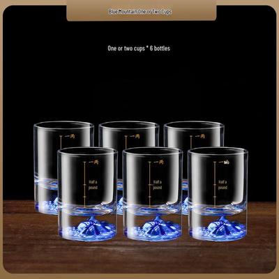 Shangqi Classic Glass Baijiu Cups Set