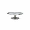 Degree Rotation Cake Turntable Professional Grade Stainless Steel Decorating