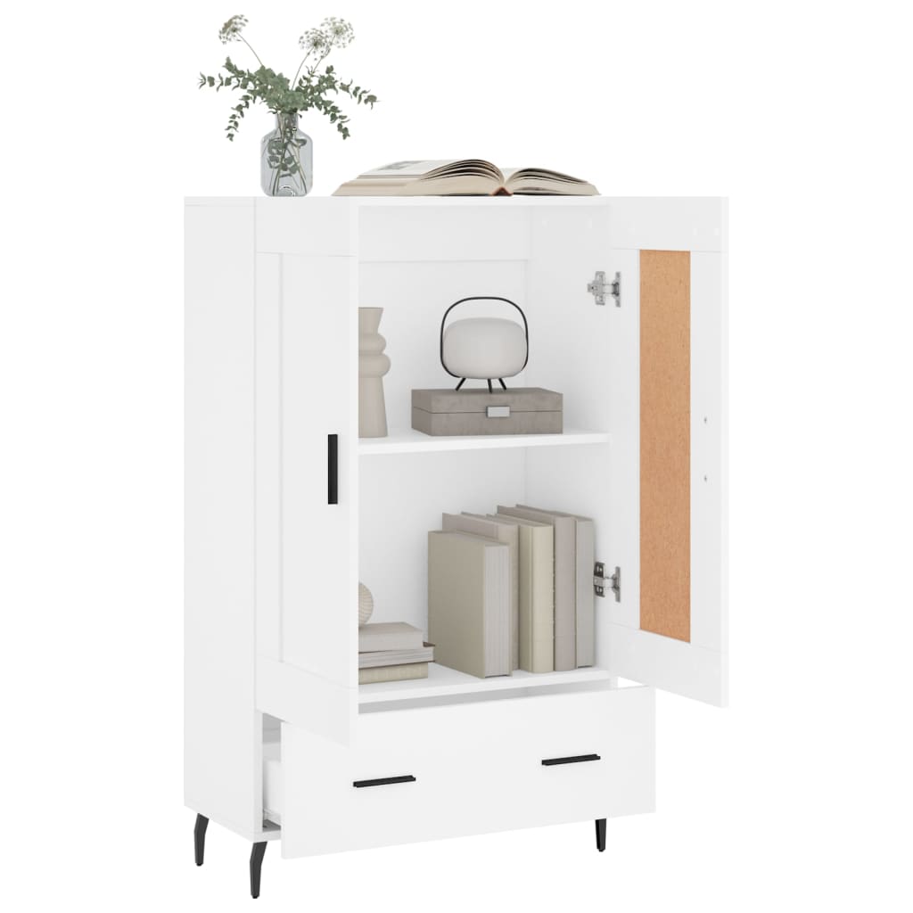 Highboard White 69.5 x 31 x 115 cm Particleboard