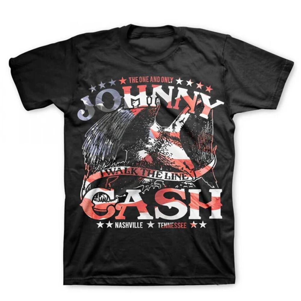 Johnny Cash American Eagle T-Shirt L