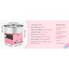 SucceBuy Cotton Candy Machine Commercial 1000W Electric Candy Floss Maker Easy Use with 15 Inch Stainless Steel Bowl for Kids