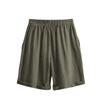 Pantalones Casuales de Pierna Ancha de Cinco Cuartos Americanos de Color para Mujer