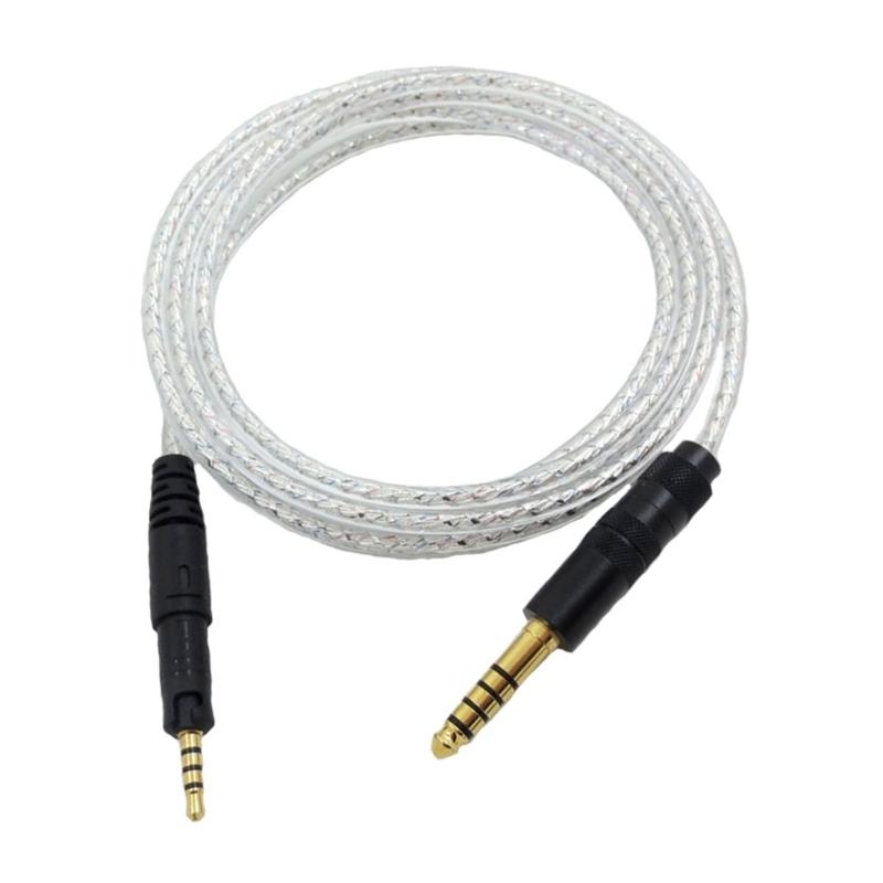 Replacement Headset Cable Silver Plated Wire for Technica ATH-M50X M40X M70X Headphones Enhances Your Sound Experience