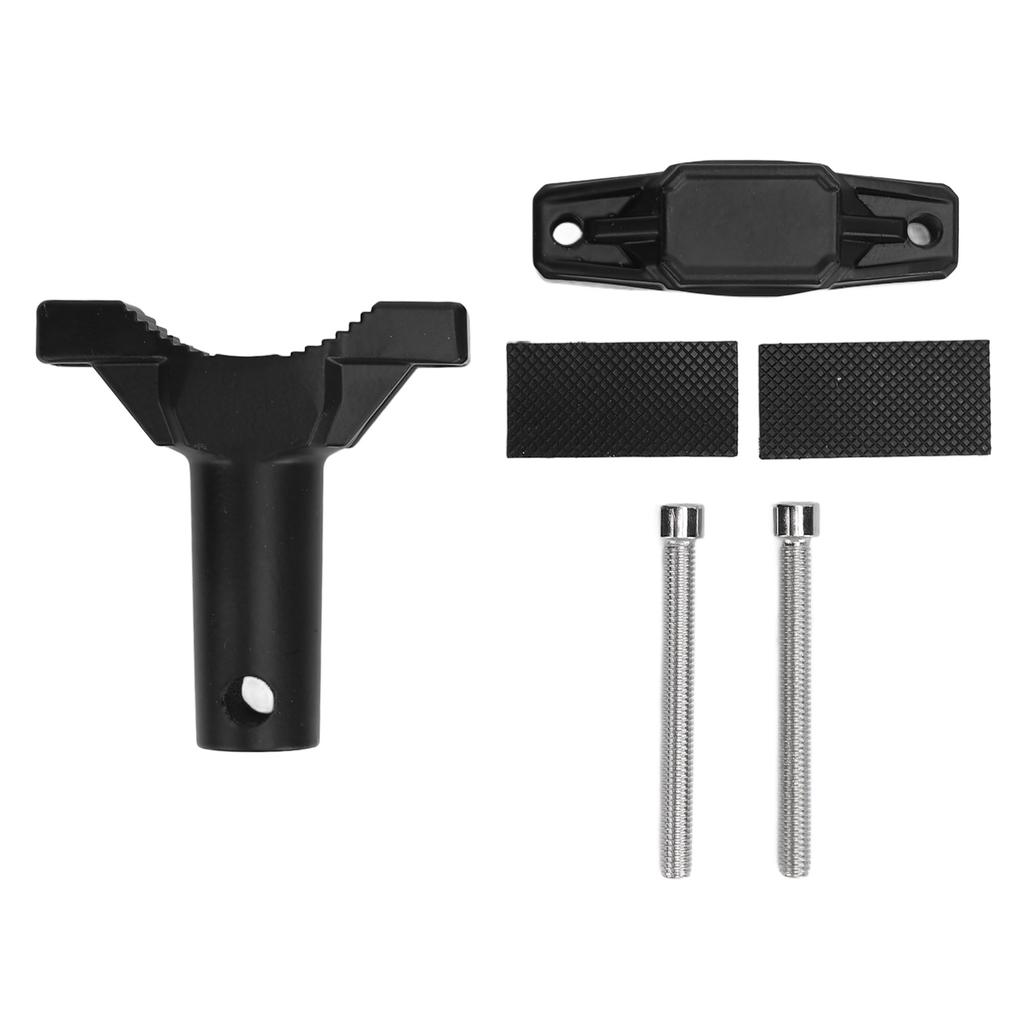 Front Fork Lamp Mount Shock Absorbing Aluminum Alloy Motorcycle Headlight Extension Tube Clamp for ATV Tricycle