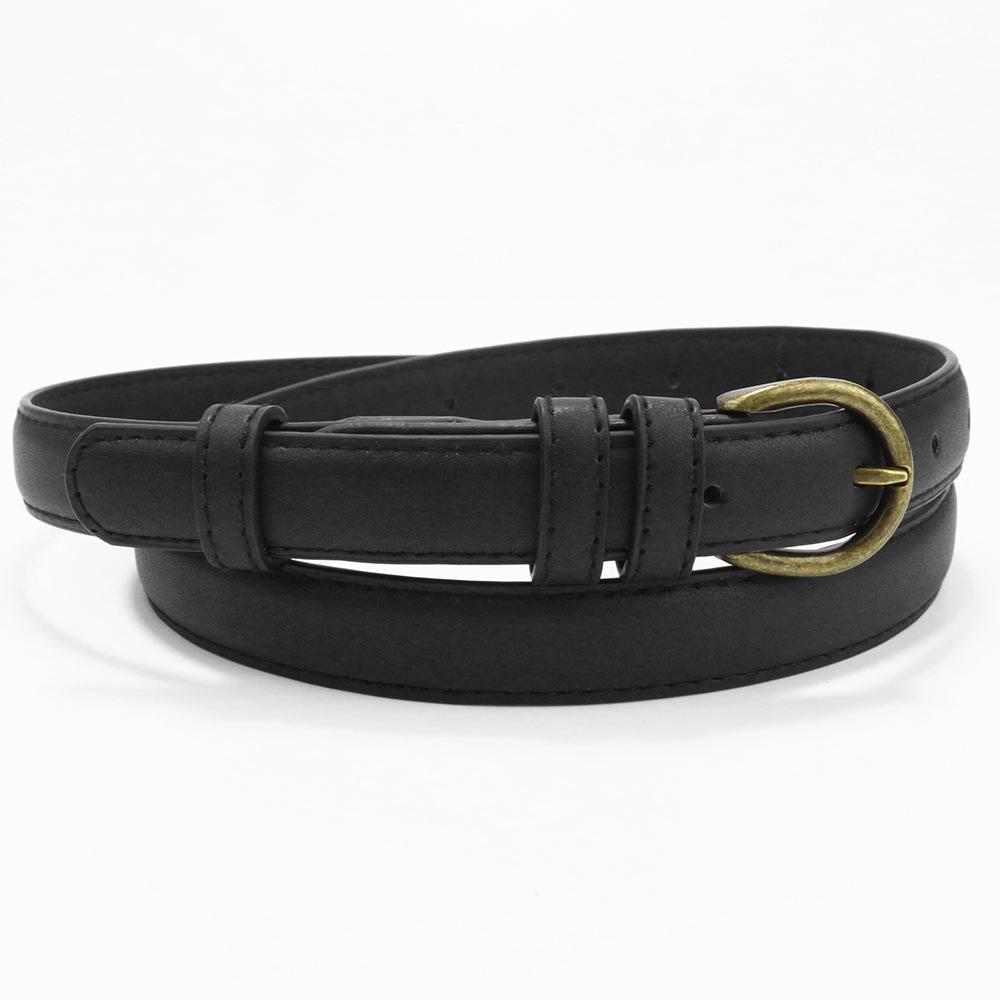 Women'S Belt Simple Vintage Belt Women'S Decorative Student Jeans Belt