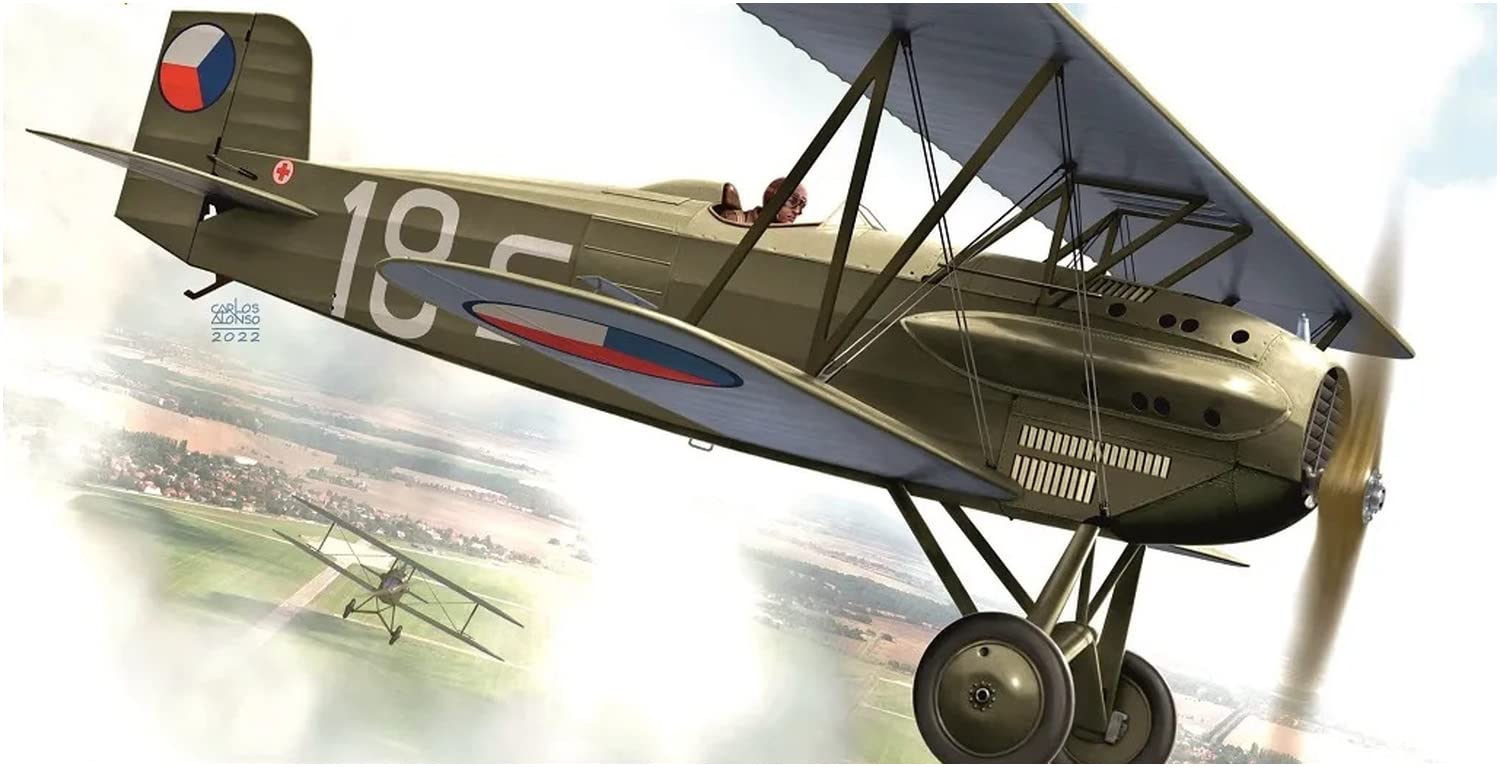 

KP Model Czechoslovak Air Force Avia Plastic Model KPM0365 1/72 Ba.33 Thirty-Three
