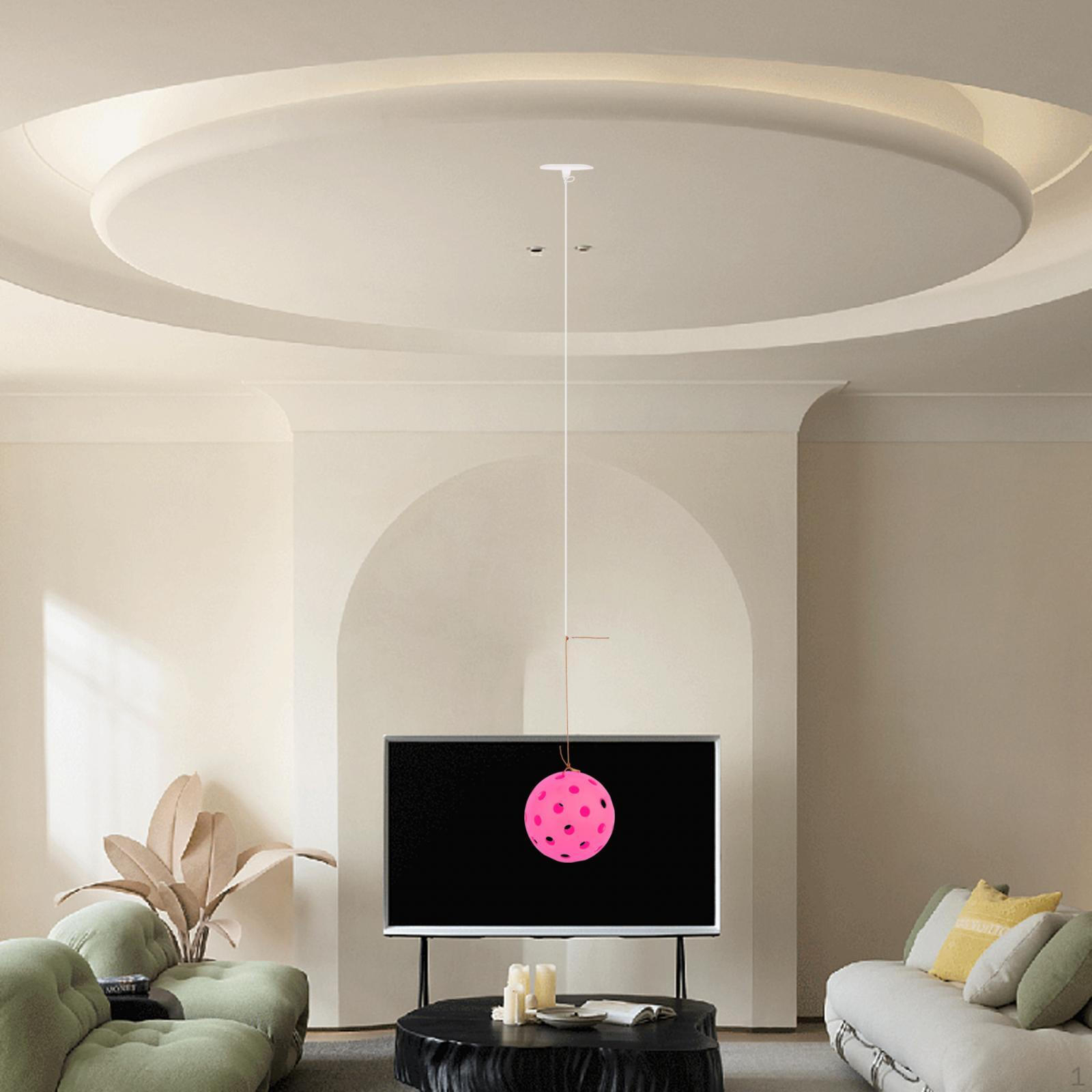 

Pickleball for Solo Practice with Ball Cord Indoor Use рожевий червоний колір