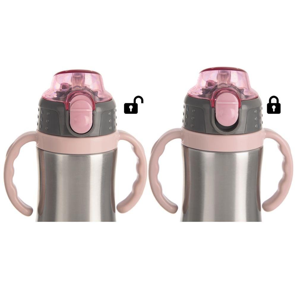 Kubek Termiczny Termos Bidon z Uchwytami Dzieci na Napoje Ciepłe Zimne