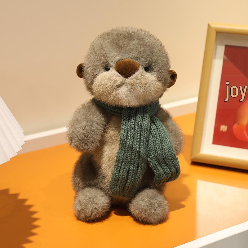 

Cute Otter Plush Toy - Soft Sleep Companion Sloth Doll for Girls 26 cm