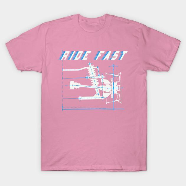 T Shirt Women Ride Fast Harajuku Print Kawaii Tshirt Summer Short Sleeve Female T-Shirt Top Tee