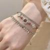 Miao Jiang Lotus Dance Ethnic Bracelet: 2023 New Chinese Style, Multi-layer Retro Beaded Jewelry for Women