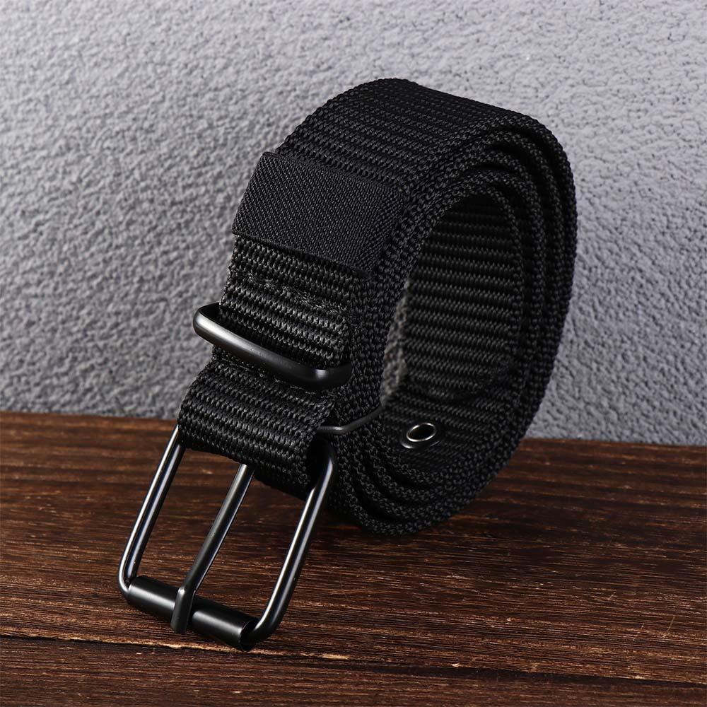 Dresses For Women Youth Student Hollow Canvas Waist Belts Man Waistbands Nylon Korean Waist Strap