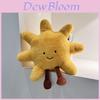 Almofada de Pelúcia Sol Lua Macia Fofa Brinquedo de Pelúcia Para Decoração de Quarto Infantil Presente