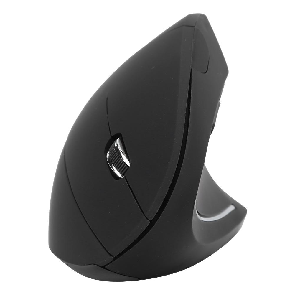 Vertical Mouse Wireless Ergonomic Colorful ABS Upright Office Mouse with Receiver J‑5