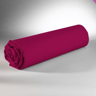Fitted Sheet - Fuchsia - 180 X 200 Cm - 100% Cotton - 25 Cm Pocket - Solid