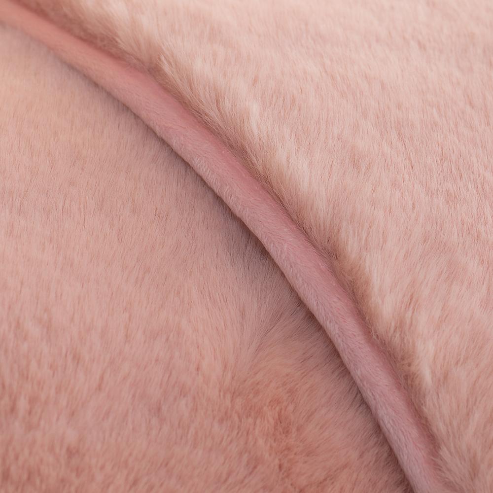 Winter Sofa Cover Rabbit Fur Soft Sensation Padded Plush Sofa Cushion Non-Slip Furniture Protector Suitable for 1-4 People