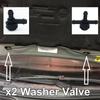 Premium Windscreen Washer Valve for C30 C70 S40 S60 S80 V50 V70 XC60 Set of 2