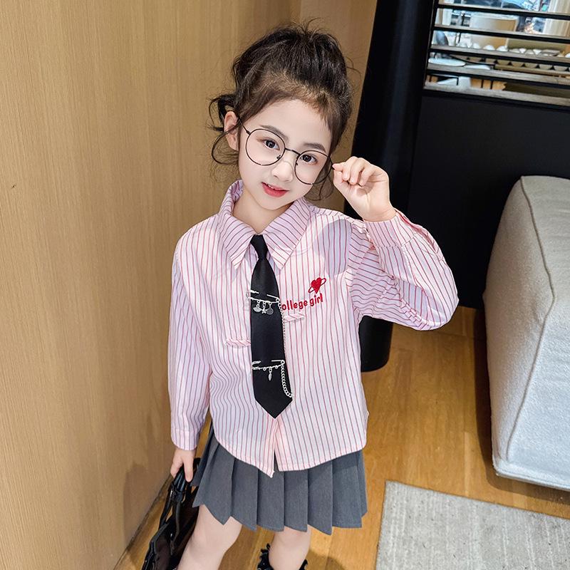 Girls' Academy Rabbit Police Officer JK Uniform Set: Vest, Pleated Skirt & Judy Shirt