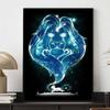 Diamond Painting, Disney The Lion King Starry Sky Theme Illustration Mosaic Handicraft Hobby DIY Gift Home Decoration Embroidery