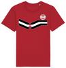 Austria Strip T-Shirt 2024, Adults Kids Baby Family, Football Euro Shipping