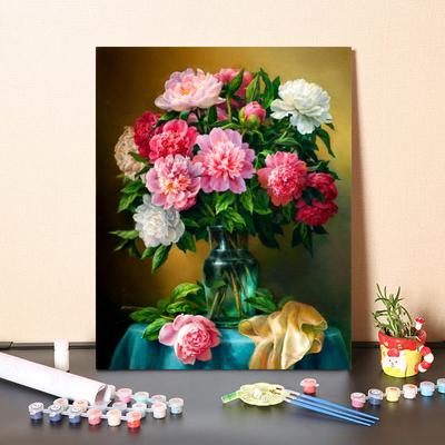 Handgemalte Dekompressionsmalerei nach Zahlen Home Decoration Leinwandmalerei DIY digitales Ölgemälde