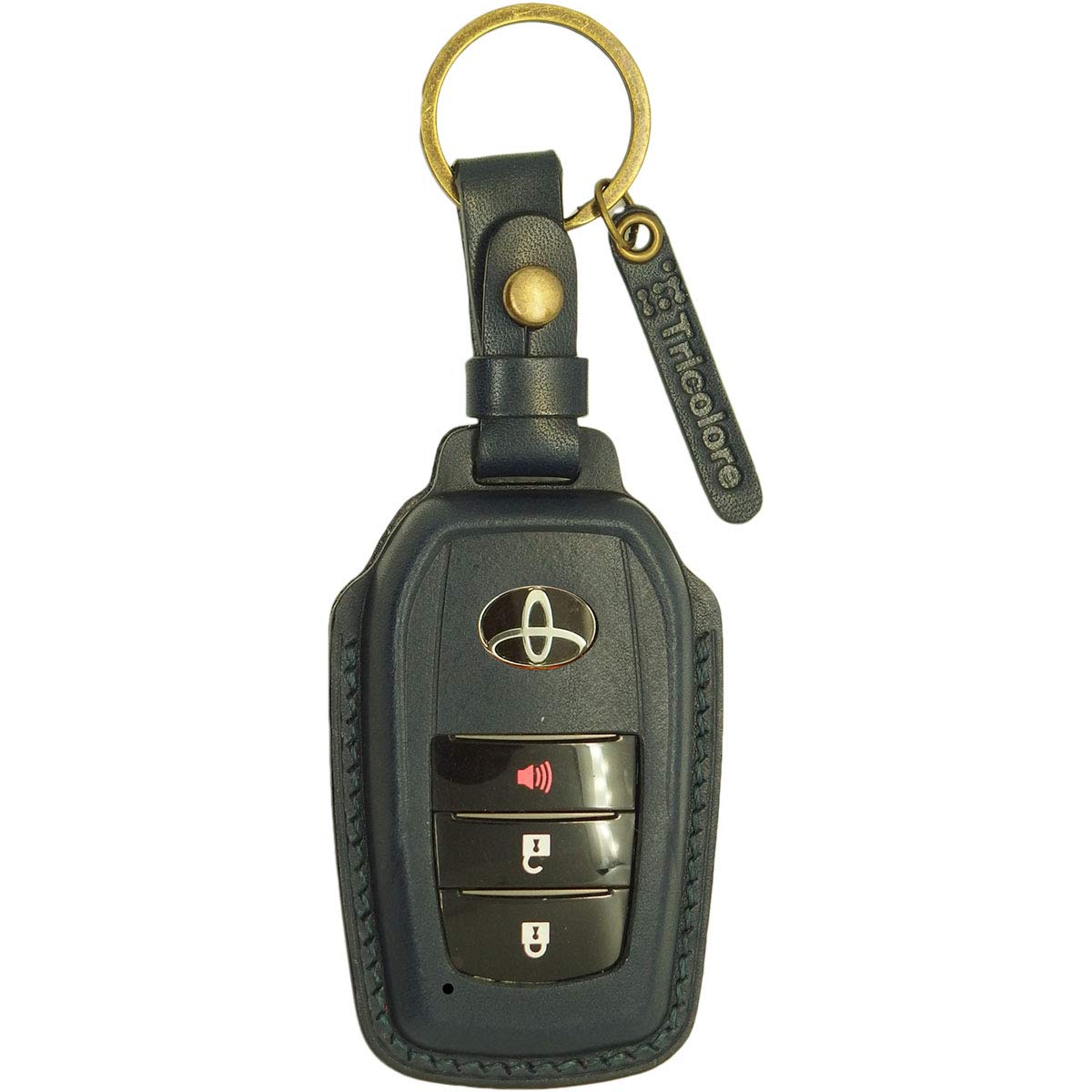 

Tricolore Exchange Genuine Leather Smart Key Case Navy 1SC6T0233-L