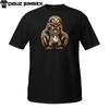 Creepy Monster T-Shirt | Yellow-Eyed Creature with Claws | Horror Tee