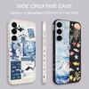 Shark Ocean Fish Print Case For Samsung Galaxy S26 S25 Ultra S24 S23 S22 Plus S21 FE A15 A16 A17 A35 A36 A54 A55 A56 5G Soft Cover