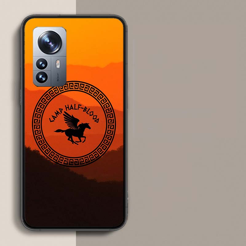 P-Percy J-Jackson Poseidon Camp Half-Blood Phone Case For Xiaomi 15 Poco X7 X6 F7 14 Ultra Mi F6 F5 F4 F3 X5 X4 X3 M6 Pro M5 M5S