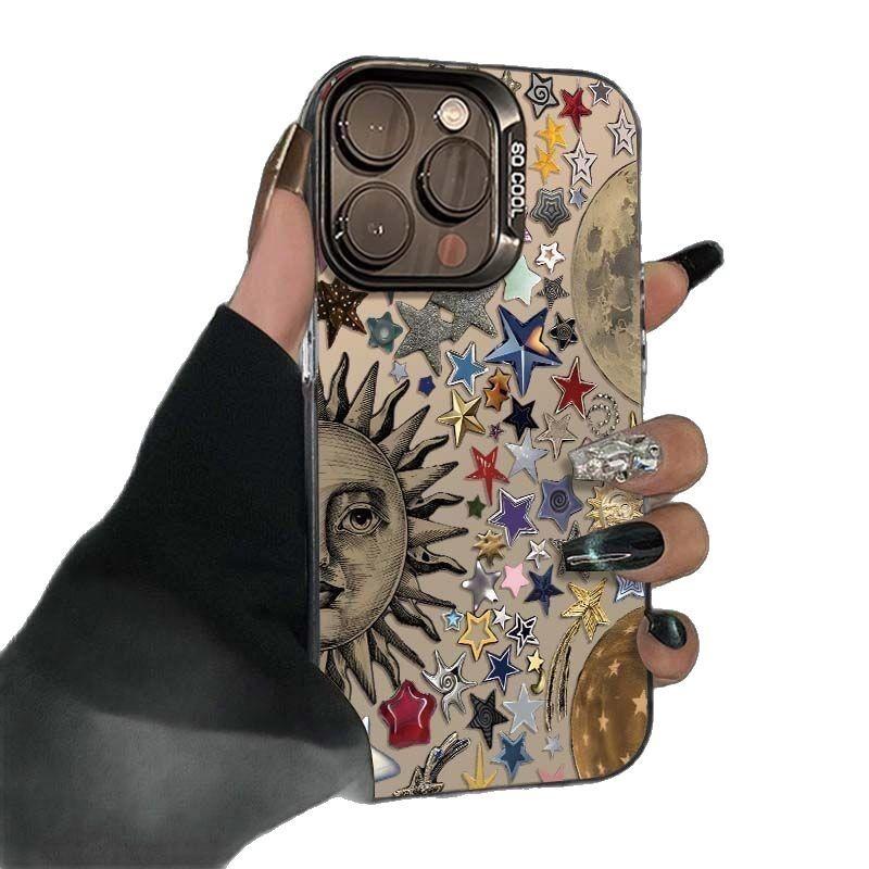 Color Star Sun für IPhone16/15 Pro Yuanqi 1411 Handyhülle 12 für Apple 13 Schutzhülle 8