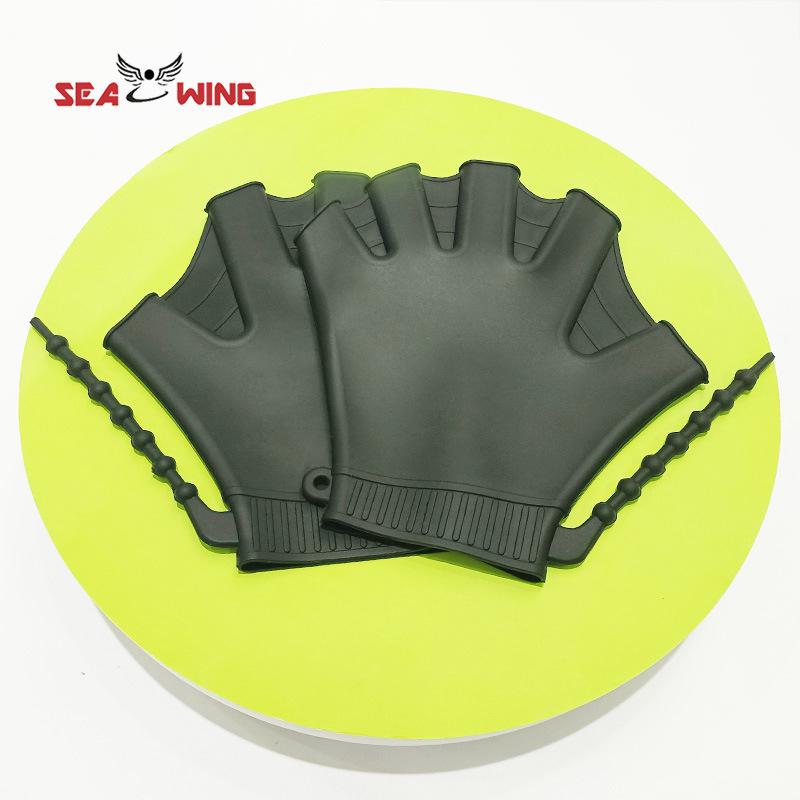 Silicone Swimming Paddles for Adults & Kids – Duck Feet/Frog Hand Design for Diving & Water Sports