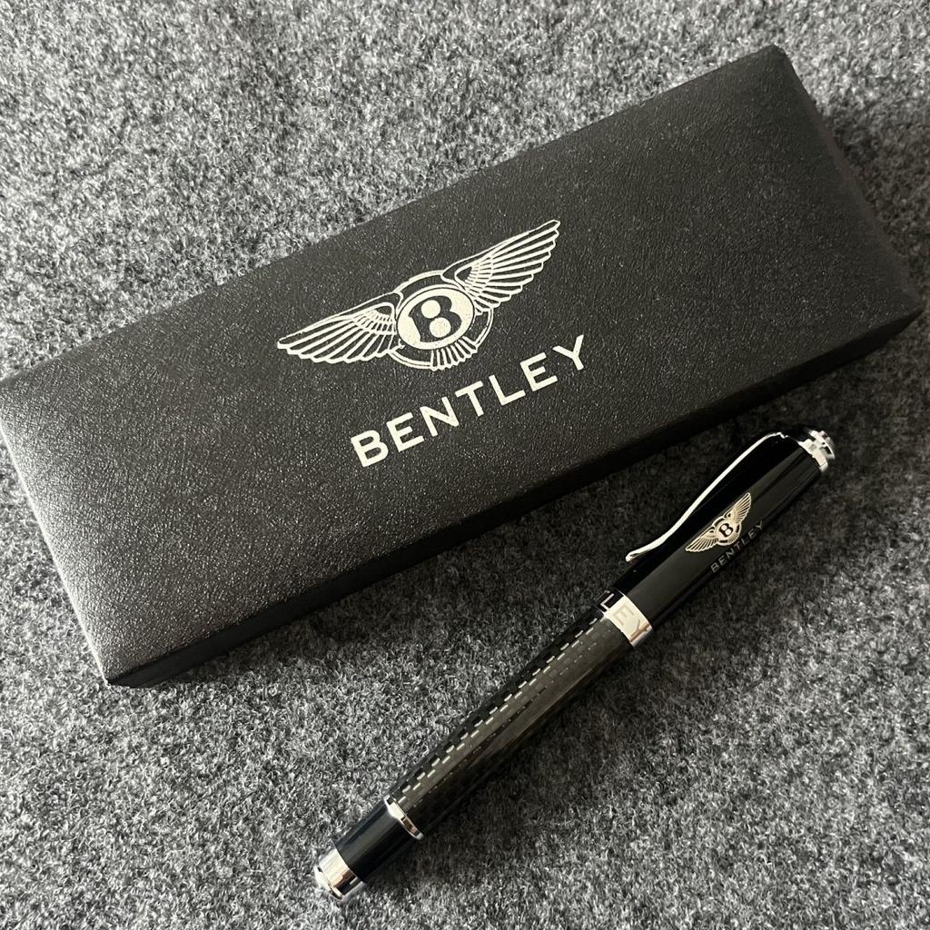 Bentley LOGO Minneskulspenna Metall Affärskulspenna Snabbtorkande Hållbar Penna Kontor Affärer Och Kontor Anpassad