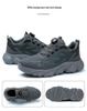 Steel Toe Anti-Smash Puncture-Resistant Men's Safety Work Shoes with Technology Button