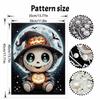 Halloween pearl painting pumpkin witch art kit handmade diy home decorations